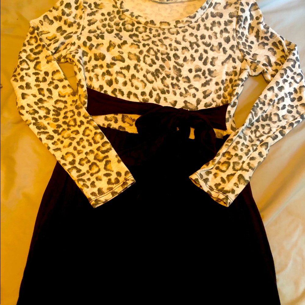 Two Tone Midi Dress